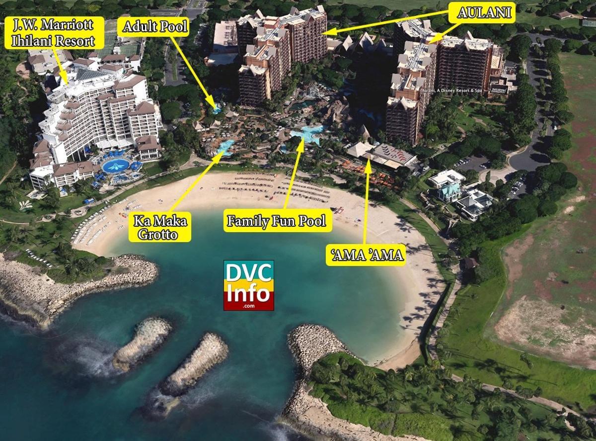 Aulani, A Disney Vacation Club Villa, Ko Olina, Hawai'Iカポレイ エクステリア 写真